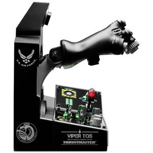 Thrustmaster VIPER TQS MISSION Vliegsimulator bedieningspaneel en gaspedaalsysteem PC Zwart