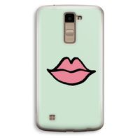 Kusje: LG K10 (2016) Transparant Hoesje