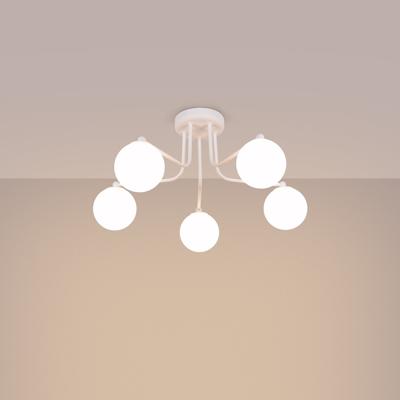 Tijdloze witte Kroonluchter ASTRAL 5