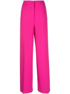 Blanca Vita pantalon palazzo à empiècement superposé - Rose