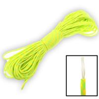 100m 7 Core Durable Army Paratroopers Rope Rescue Survival Tent Rope(geel)