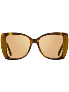 MCM lunettes de soleil 710 à monture papillon - Marron