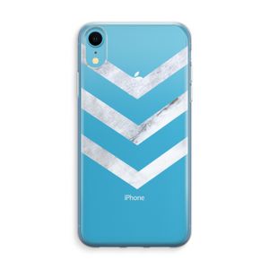 Marmeren pijlen: iPhone XR Transparant Hoesje