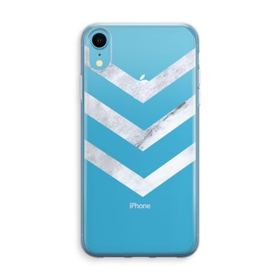 Marmeren pijlen: iPhone XR Transparant Hoesje
