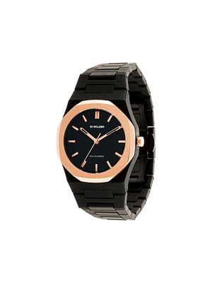 D1 Milano montre PolyCarb Gloaming 40 mm - Noir