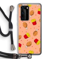 Chicken 'n Fries: Huawei P40 Pro Transparant Hoesje met koord