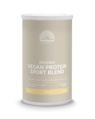 Mattisson Organic sport vegan protein blend vanille