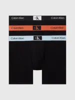 Calvin Klein 3-Pack Heren Boxershorts - Boxer Brief Black - Katoenen mannen boxers - Lange pijpjes - Calvin Klein underwear