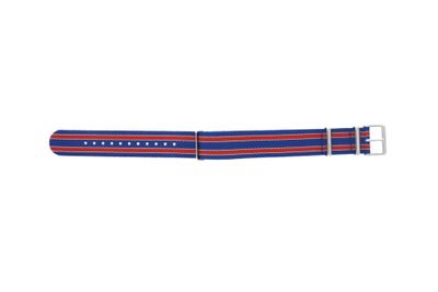 Horlogeband Timex TW7C07100 Textiel Blauw 20mm