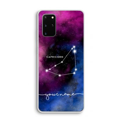 Sterrenbeeld - Donker: Samsung Galaxy S20 Plus Transparant Hoesje
