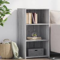 Dressoir 50x41x93 cm bewerkt hout grijs sonoma eikenkleurig - thumbnail