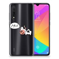 Xiaomi Mi 9 Lite Telefoonhoesje met Naam Cow - thumbnail