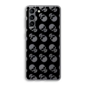 Musketon Skulls: Samsung Galaxy S21 Transparant Hoesje
