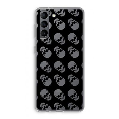 Musketon Skulls: Samsung Galaxy S21 Transparant Hoesje