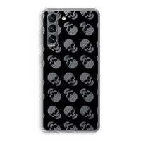 Musketon Skulls: Samsung Galaxy S21 Transparant Hoesje