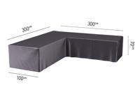Hoes loungeset hoek 300 x 300 x 100 x 70 cm AeroCover - Aerocover