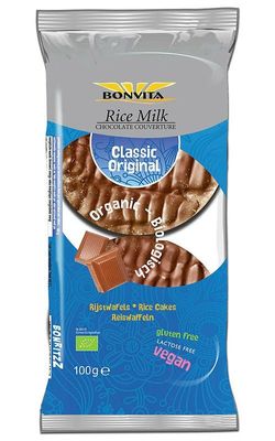 Rijstwafel choco melk bio