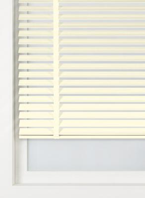 HEMA Jaloezie hout uni gebroken wit (gebroken wit)