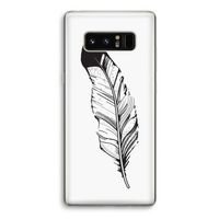 Pluim: Samsung Galaxy Note 8 Transparant Hoesje