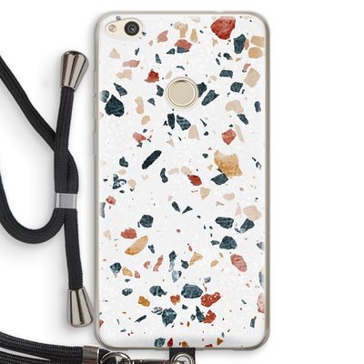 Terrazzo N°4: Huawei Ascend P8 Lite (2017) Transparant Hoesje met koord