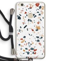 Terrazzo N°4: Huawei Ascend P8 Lite (2017) Transparant Hoesje met koord