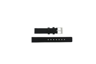 Horlogeband Davis BB1203.1 Leder Zwart 14mm