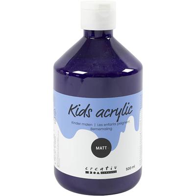 Creativ Company Acrylverf mat, violet, 500 ml/ 1 fles