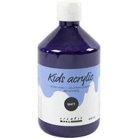 Creativ Company Acrylverf mat, violet, 500 ml/ 1 fles