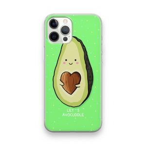 Avocuddle: iPhone 12 Pro Transparant Hoesje