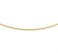TFT Collier Geelgoud Omega Rond 1,25 mm x 45 cm - thumbnail
