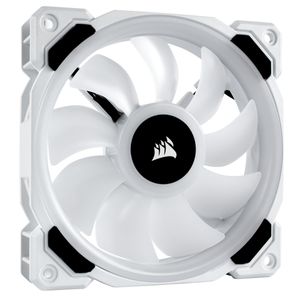 Corsair LL120 White RGB LED PWM fan - 3 Fan Pack case fan 3 stuks, 4-pins PWM fan-connector