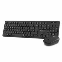 Toetsenbord en draadloze muis Subblim SUBKBC-CSSW10 Zwart Spaans Qwerty Spaans