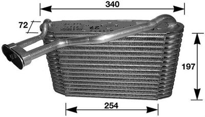 Verdamper, airconditioning AE34000S