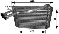 Verdamper, airconditioning AE34000S Verdamper, airconditioning AE34000S