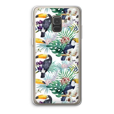 Tukans: Samsung Galaxy A8 (2018) Transparant Hoesje