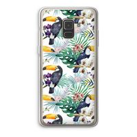 Tukans: Samsung Galaxy A8 (2018) Transparant Hoesje