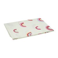 Tafelkleed papier - regenboog - 138x220 cm - thumbnail
