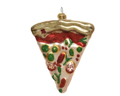 ornament glas l3.1b8.9h10.10 cm mlt kerst - Decoris