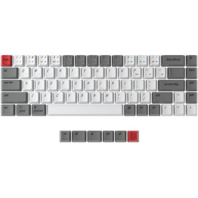 KP2 OEM Profile PBT Retro Keycap Set K6 Keycaps