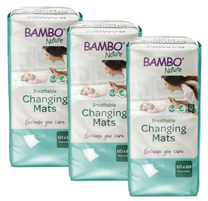 Bambo Nature Verschoonmatjes 60x60 Multiverpakking