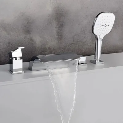 4-delige watervalkraanset