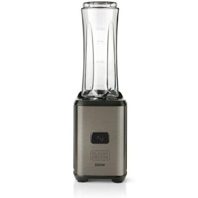 Mixer Black & Decker Grijs Transparant 300 W 600 ml Mixer Black & Decker Grijs Transparant 300 W 600 ml