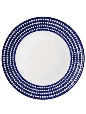 L'Objet assiette Perlée (32 cm) - Bleu