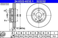 Powerdisc Remschijf 24032202321