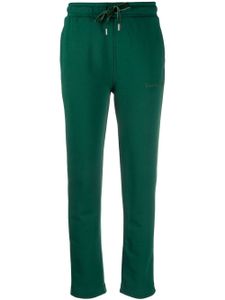 Tommy Hilfiger pantalon de jogging en coton à logo brodé - Vert