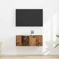 TV Wandkast 2 pcs Oud Hout 60 x 31 x 29.5 cm Bewerkt hout