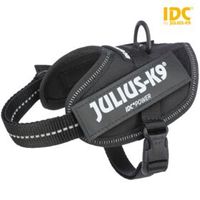 JULIUS K9 IDC POWER-HARNAS / TUIG VOOR LABELS ZWART MINI MINI/40-53 CM - thumbnail