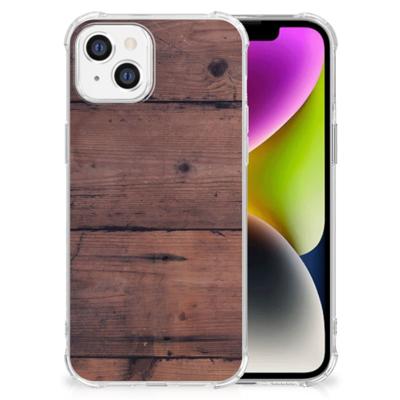 iPhone 14 Stevig Telefoonhoesje Old Wood iPhone 14 Stevig Telefoonhoesje Old Wood