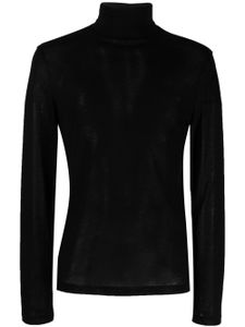 Filippa K sweat en jersey à col contastant - Noir