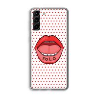 Yolo Denise: Samsung Galaxy S21 Plus Transparant Hoesje